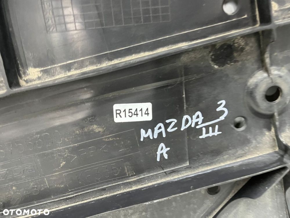 Osłona podwozia Mazda 3 III BM BN 13-18r. prawa tylna osłona płyta tył bjs7563d0 - 13