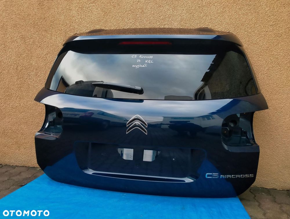 CITROEN C5 AIRCROSS KQL KLAPA BAGAŻNIKA TYLNA TYŁ - 1