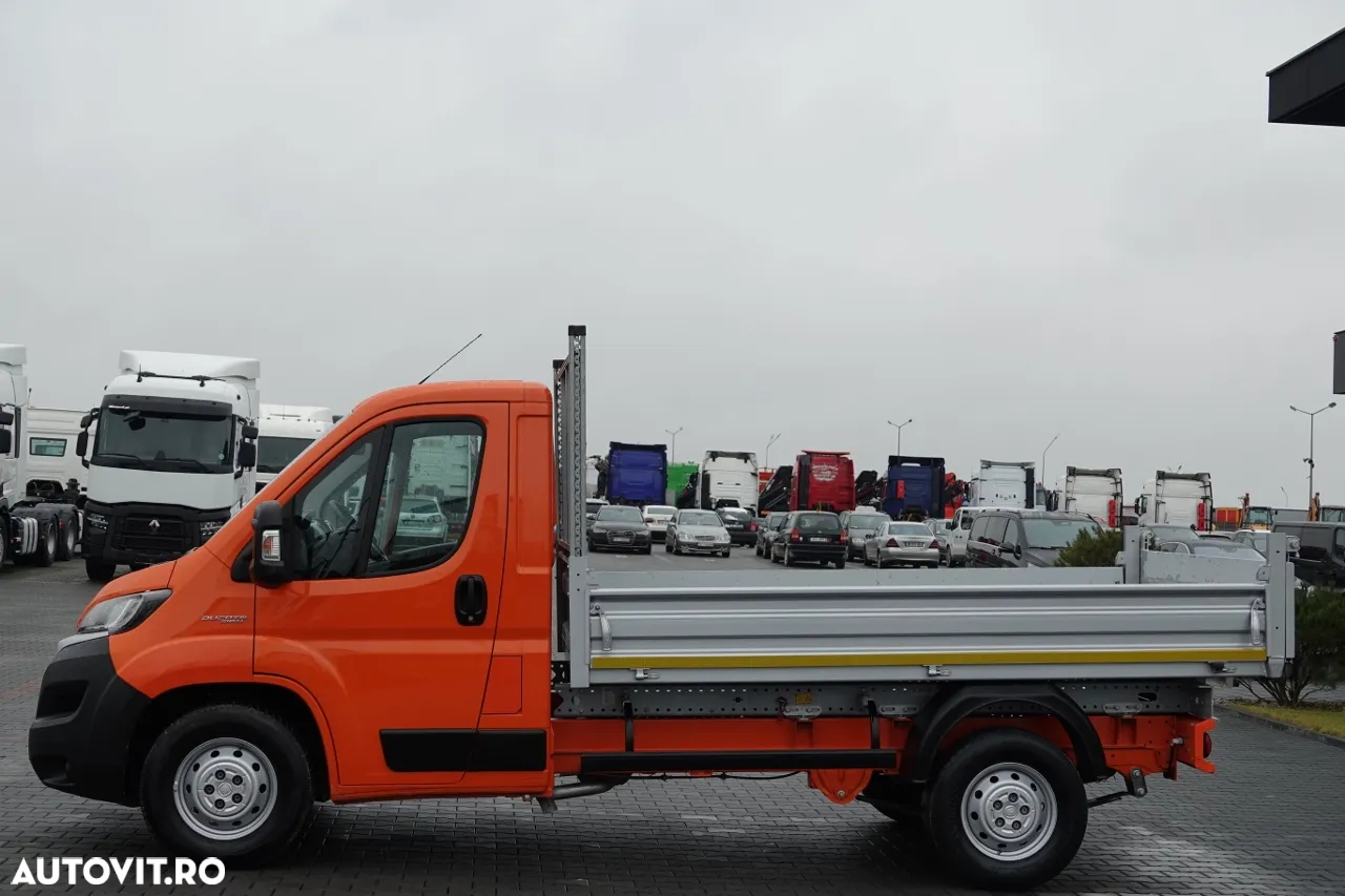 Fiat DUCATO / 2.3D / CAMION BASCULANTE ALUMINIU 3.2M / AER CONDIȚIONAT / KM 70.000 KM - 14
