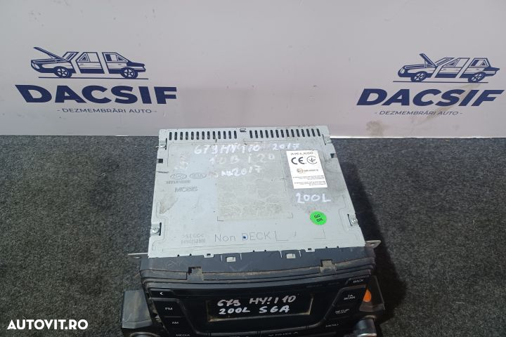 Radio cd 10R-059418 Hyundai i10 2 [facelift] [2016 - 2019] Hatchback - 2