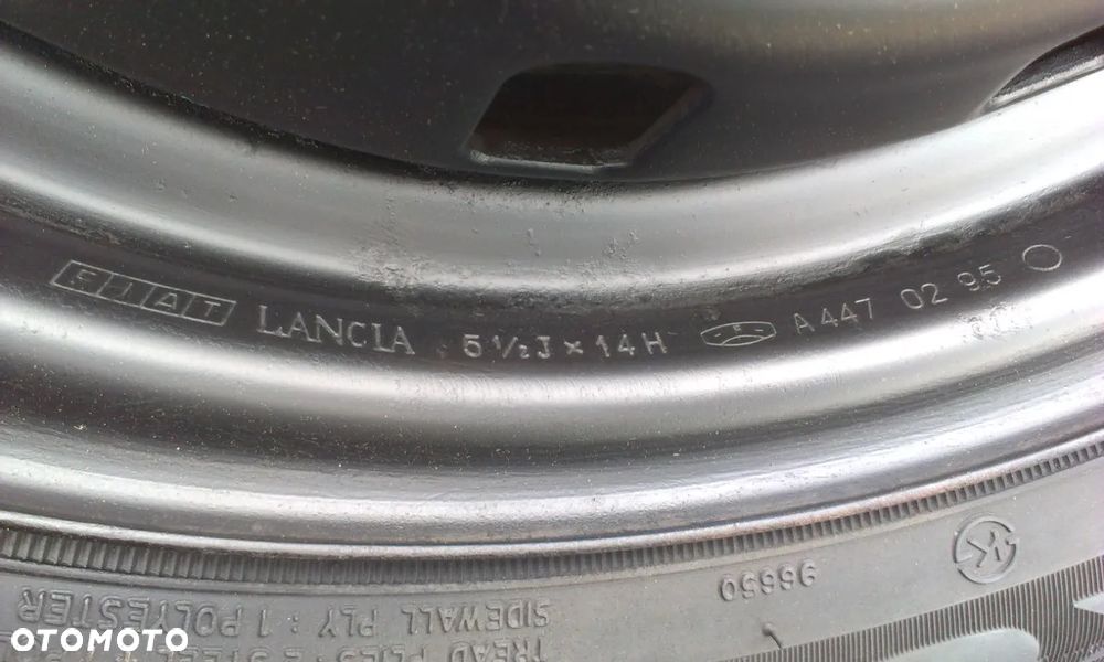 14” - Felgi Stalowe - 4x98 r14 cali - FIAT 500 , Fiorino , Citroen NEMO , Peugeot BIPPER , Ford Street KA , Bravo SC CC , Alfa Romeo , Lancia Ypsylon - ORYGINAŁ 14 cali + GWARANCJA - 2