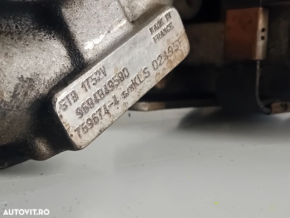 Turbina Turbo Peugeot 4007 C-Crosser Outlander 2.2 4HN | 9684849580 | Testată Cu Garanție - 5