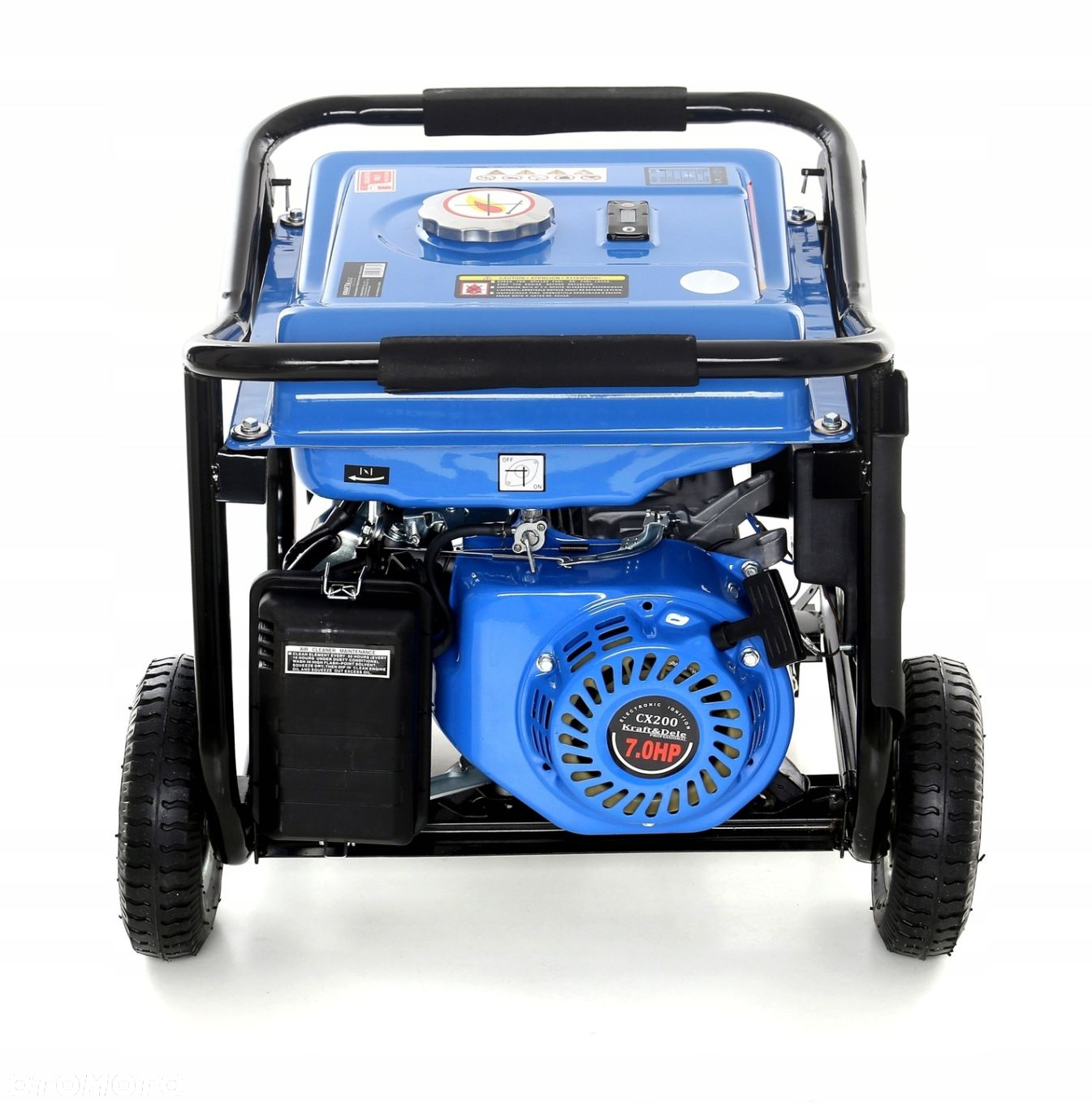 KRAFTDELE AGREGAT PRĄDOTWÓRCZY JEDNOFAZOWY 3000W 7KM 12/230V KÓŁKA KD142 - 6