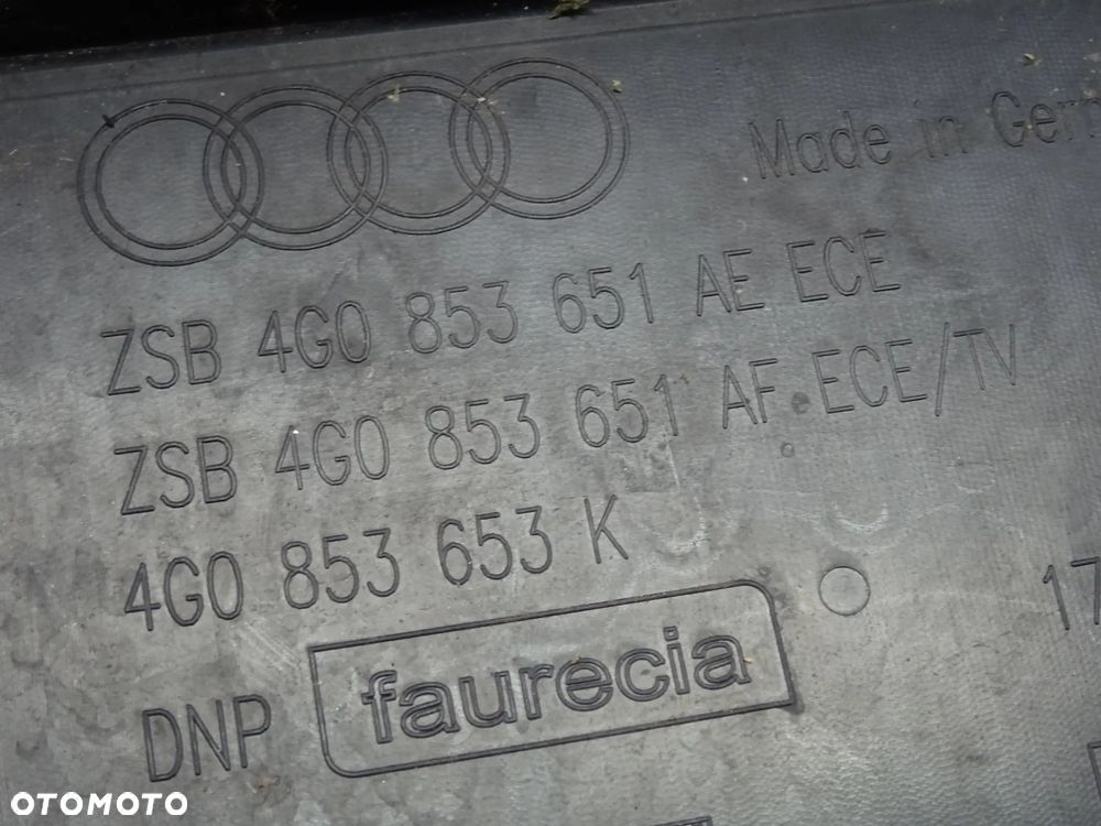 4G0853653K 4G0853651AE AF Atrapa grill Audi A6 C7 LIFT 4G czesci - 4