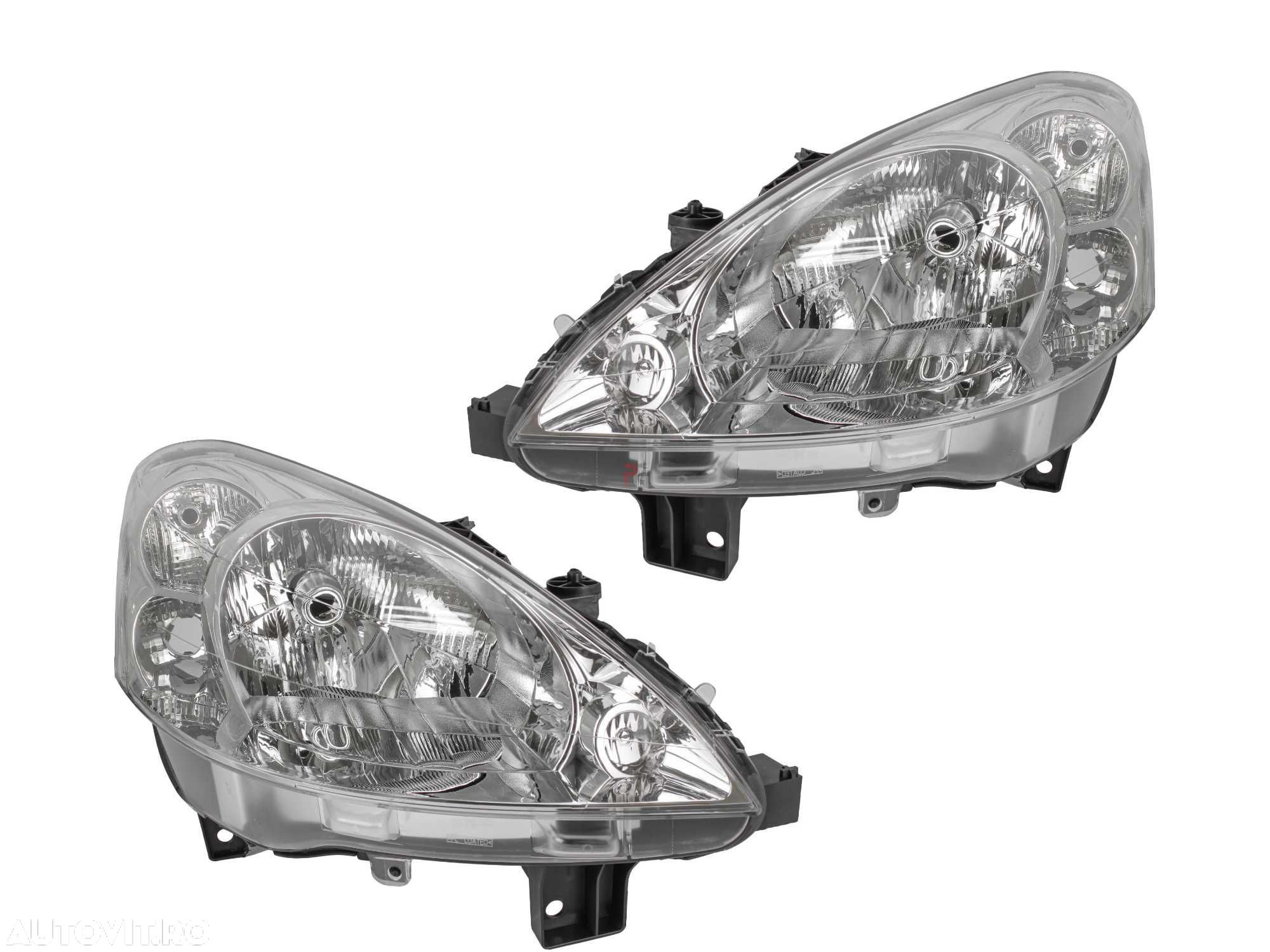 Faruri Far stanga - dreapta Peugeot Partner 2008-12 cu motor - 1