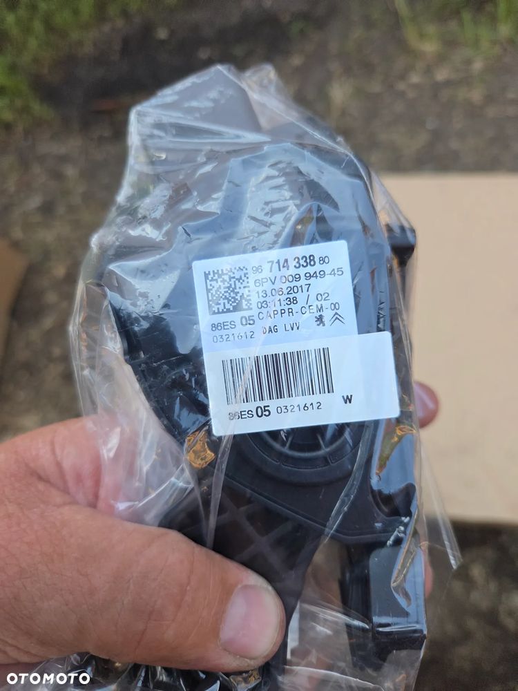 Sportowe nakładki pedałów manual Opel Crossland X 39039835 Nakładki pedałów ze stali nierdzewnej OPC 9671433880 pedał gazu - 6