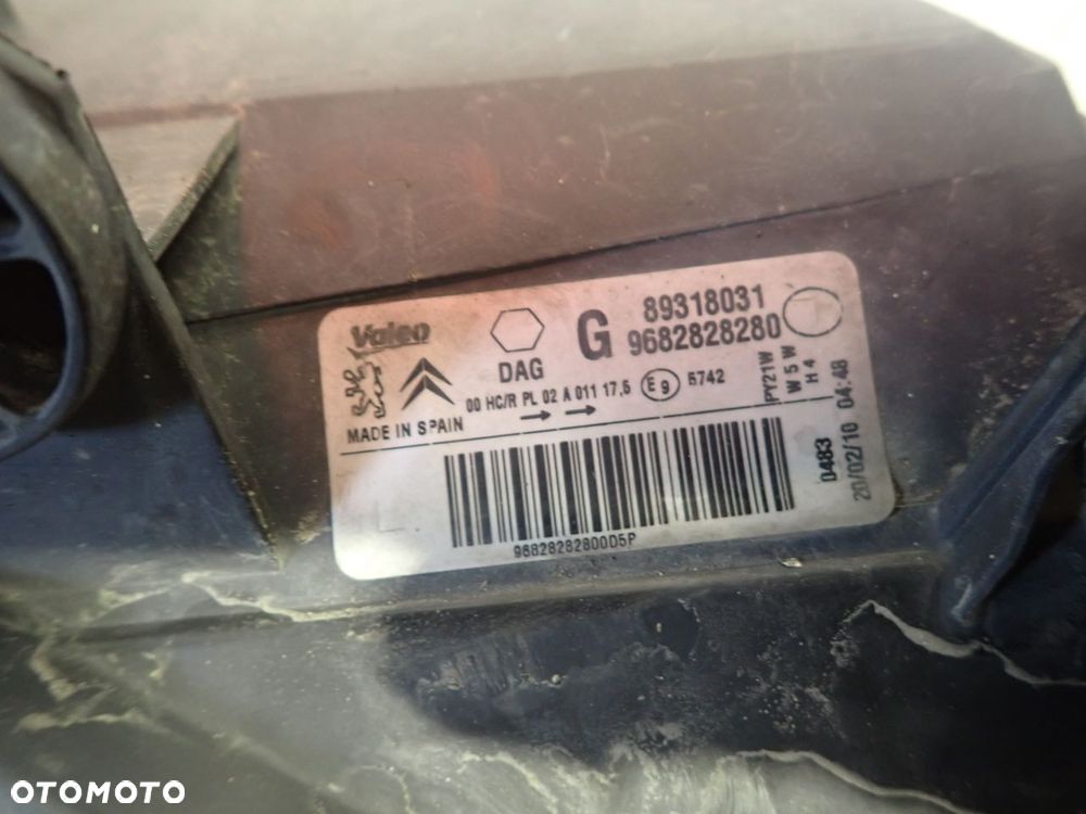 LAMPA LEWA PRZEDNIA CITROEN BERLINGO II 1.6 9682828280 - 3