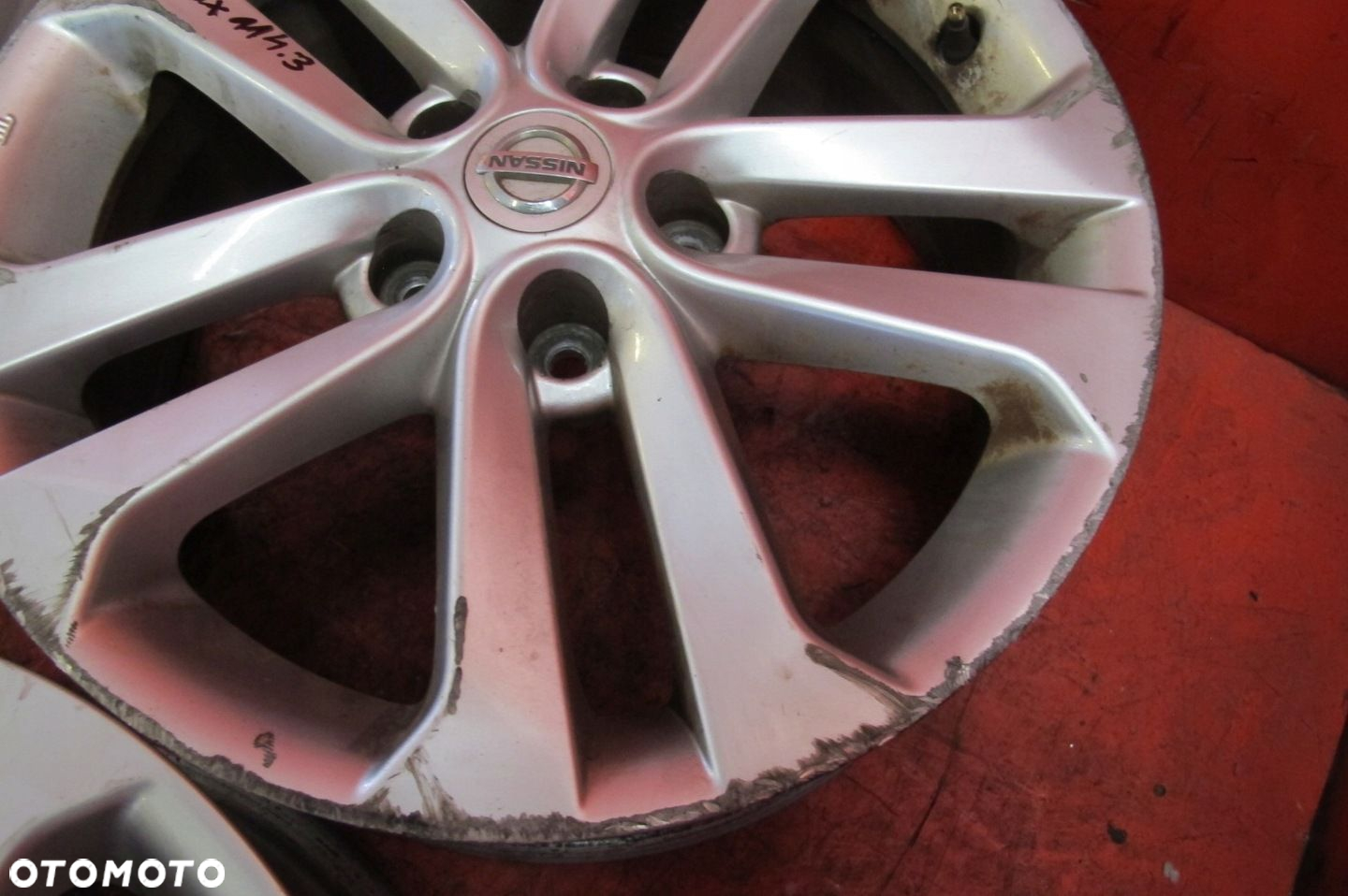 NISSAN JUKE 1 I F15 FELGI ALUMINIOWE 17 7J ET47 5x114.3 1KA2A KOMPLET - 8