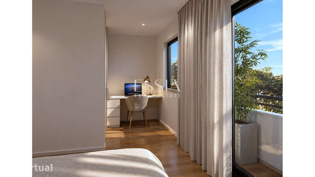 Apartamento T1 com Varanda e Vidros Duplos em Leça da Palmeira - Grande imagem: 5/13