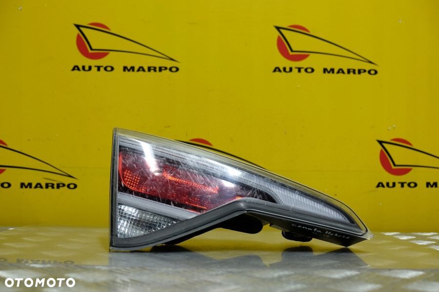 HYUNDAI SONATA HYBRID 2016 2017 LAMPA TYŁ LEWA USA - 3