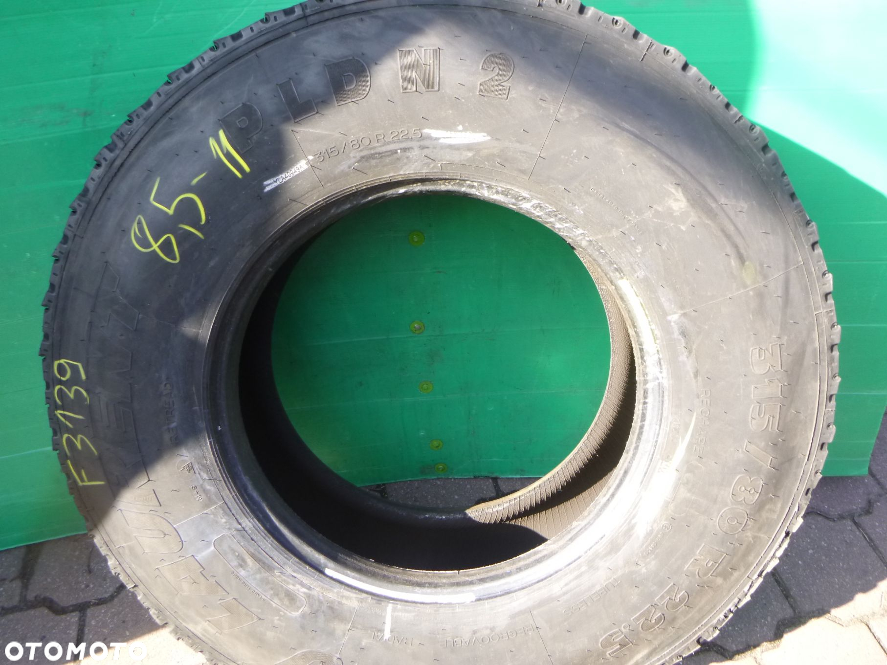 Opona 315/70R 22.5 Pneu laurent PLDN2 Napędowa. Opony ciężarowe - 3