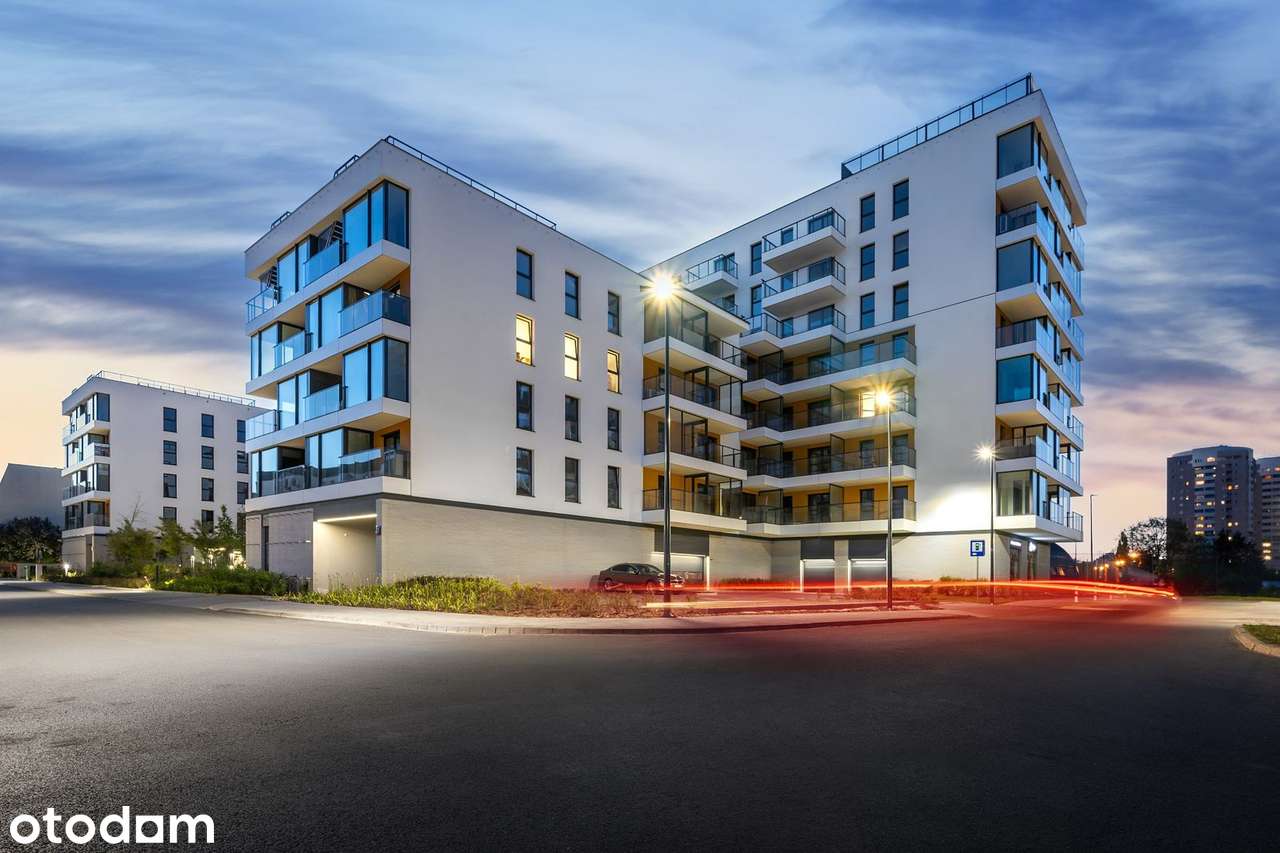 Eleganckie studio 39 m² | NOWE | ogród zimowy | panoramiczne okna".