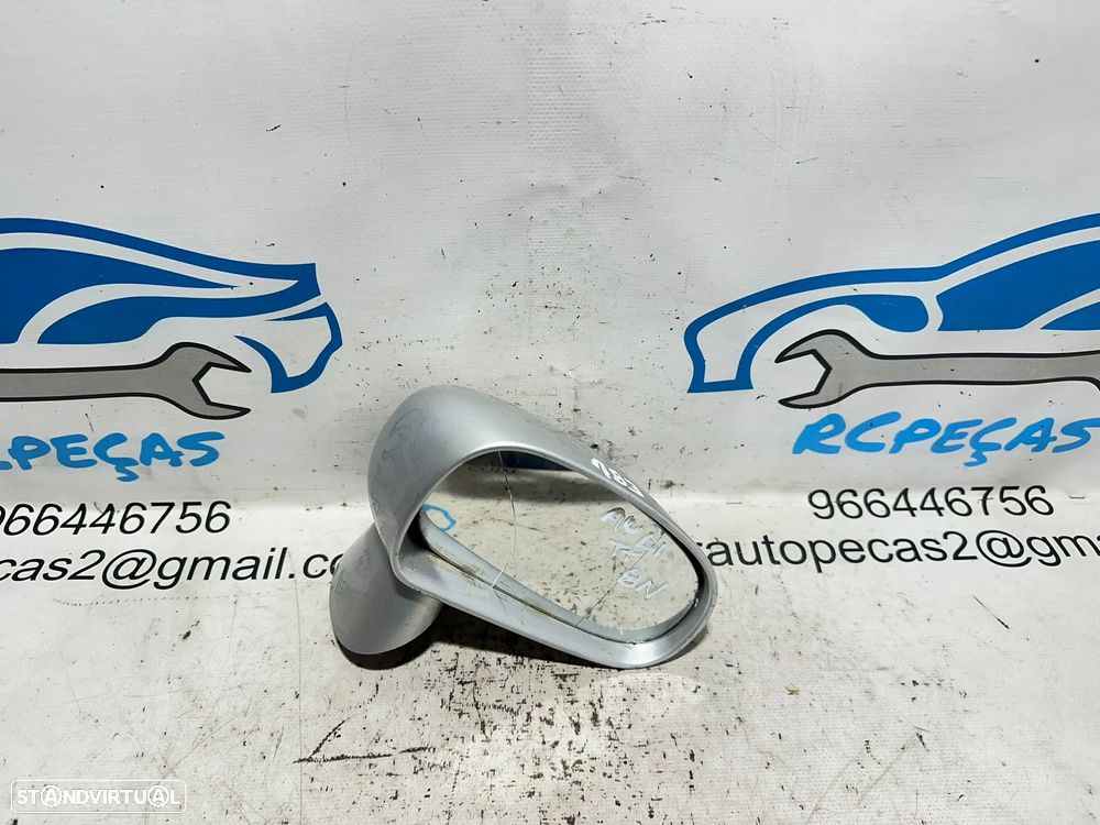 .Espelho Retrovisor Lateral Direito Original Audi TT 8N Coupe Roadster Cabrio 46r010023 1998 - 2006 - 1