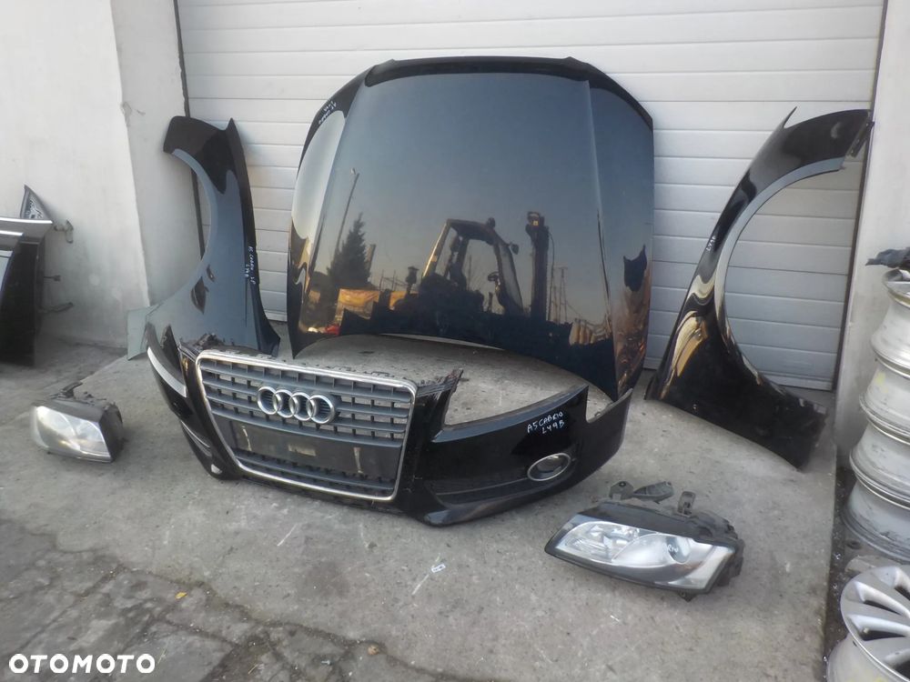 AUDI A5 8T CABRIO 2.0 TDI PRZÓD KOMPLETNY MASKA ZDERZAK LAMPY ANGIELSKIE KOLOR LY9B - 2