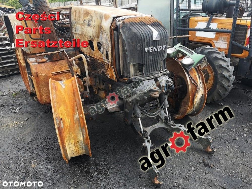 Fendt 718 części, skrzynia biegów, most przedni - 2