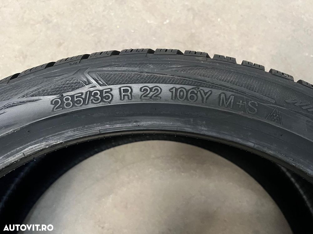 Vând set anvelope 285/35/22-315/30/22 vredestein de iarnă noi - 9