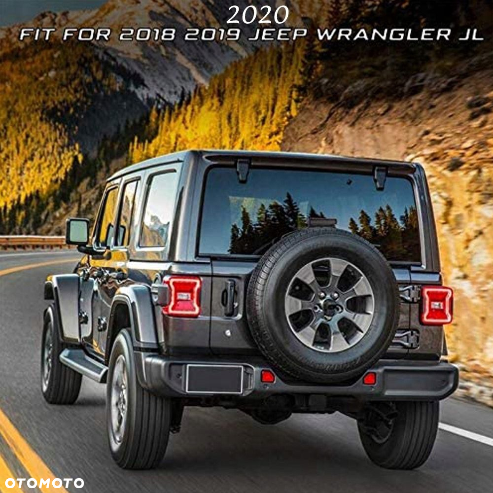 Światło stop LED tylne smoked Wrangler JL 2018 - 4