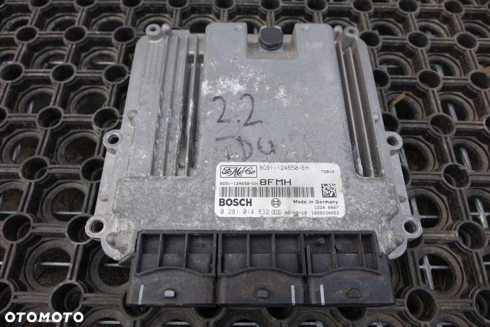 STEROWNIK SILNIKA FORD TDCI 8G91-12A650-EH - 1