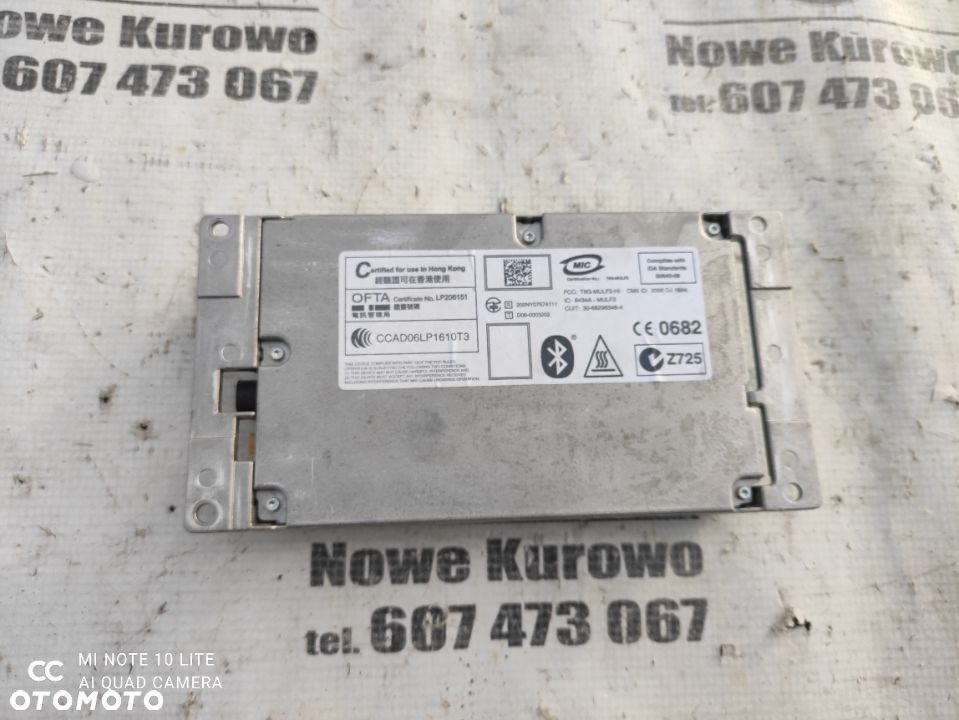 BMW E90 E91 Moduł MULF2 Bluetooth 9183373 - 4