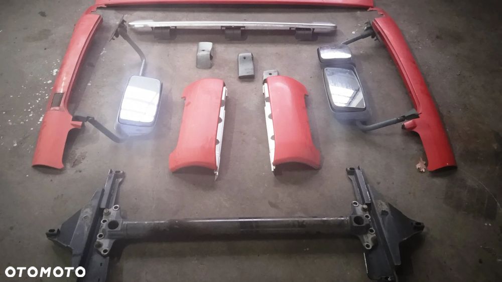 Przód Man TGA E4 maska zderzak polik lusterko słupek wzmocnienie nakładka - 4