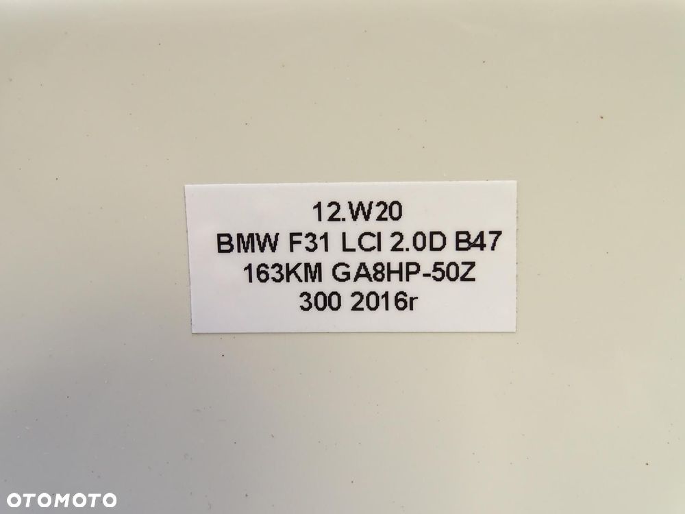 KLAPA TYŁ TYLNA BAGAŻNIKA + SZYBA ALPINWEISS III 300 BMW F31 3 11-18r KOMBI - 16