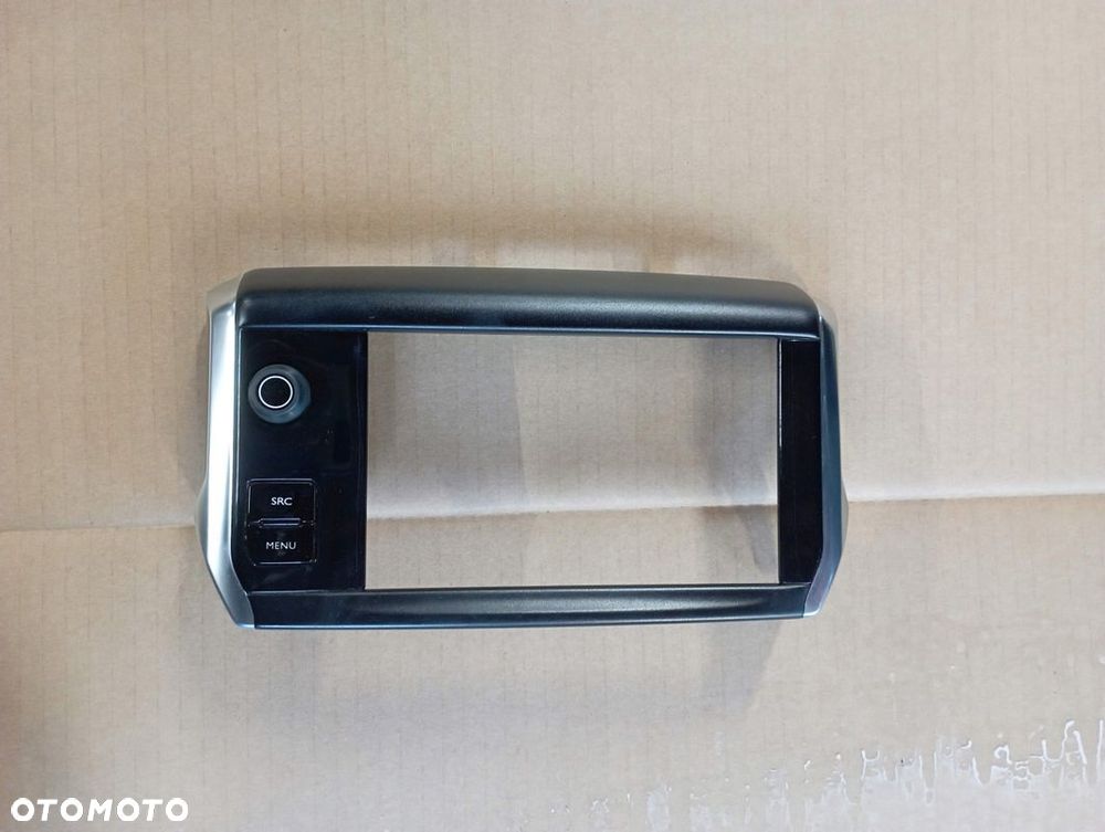 PEUGEOT 2008 WYŚWIETLACZ EKRAN RAMKA MOCOWANIE 9812046980 9673861377 - 2