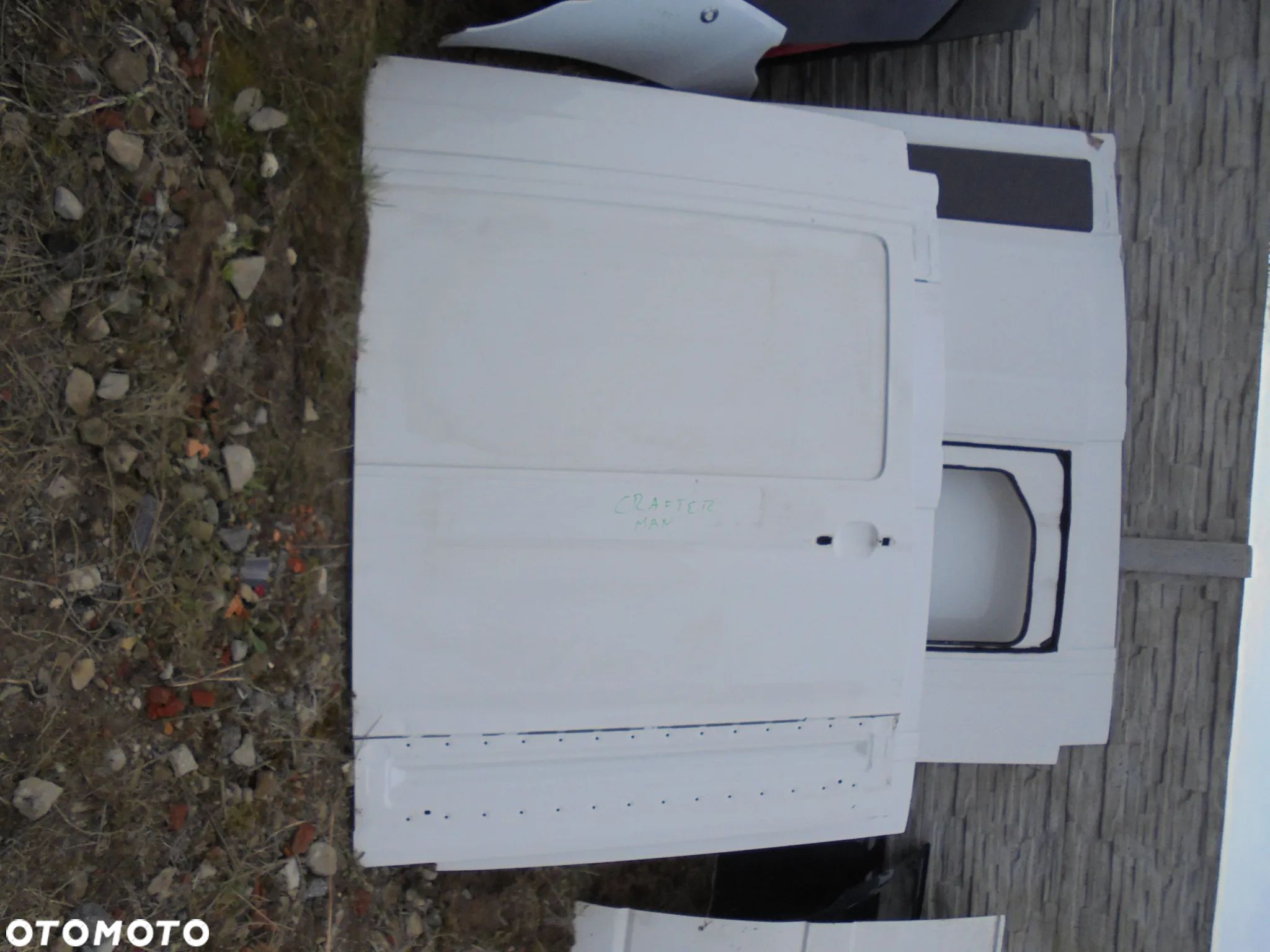VOLKSWAGEN CRAFTER II MAN TGE DRZWI PRAWE PRZESUWNE TYŁ - 1