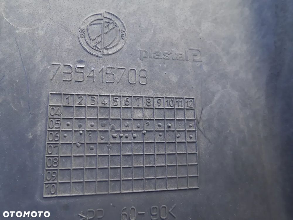 OSŁONA PASA PRZEDNIEGO FIAT CROMA II 735415708 - 2