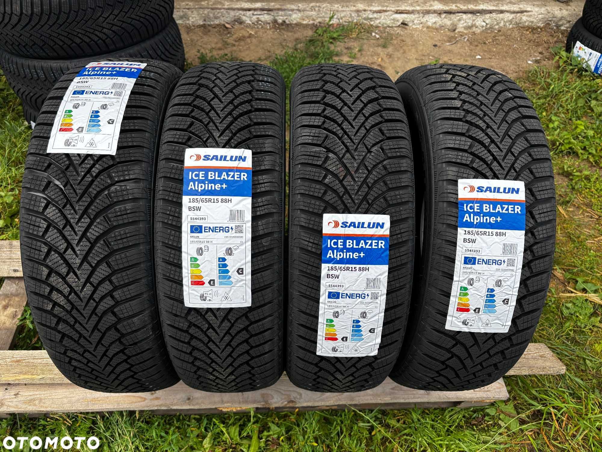 Okazja opony zimowe 185/65R15 88H SAILUN Ice Blazer Alpine + NOWE 2025 - 1