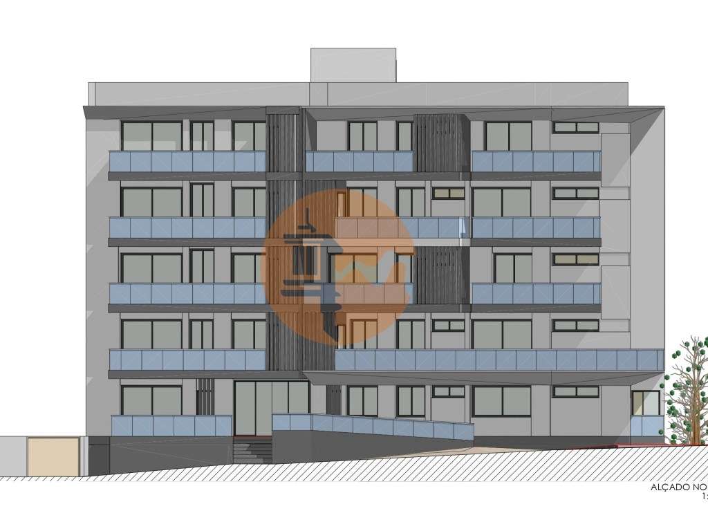 Projeto Aprovado para 46 Apartamentos em Quarteira - Grande imagem: 3/20
