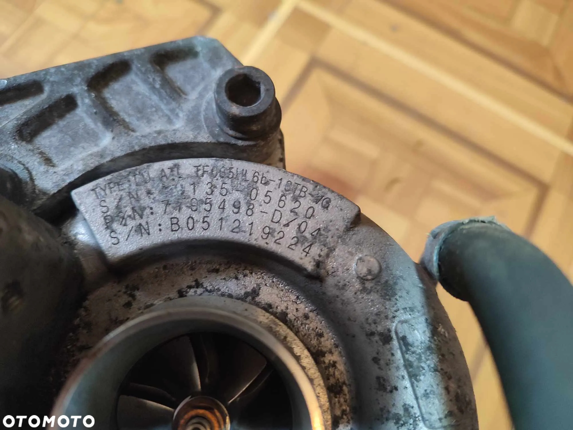 Turbo Turbosprężarka BMW E90 M47 320D 163KM 7795498 49135-10710 - 6