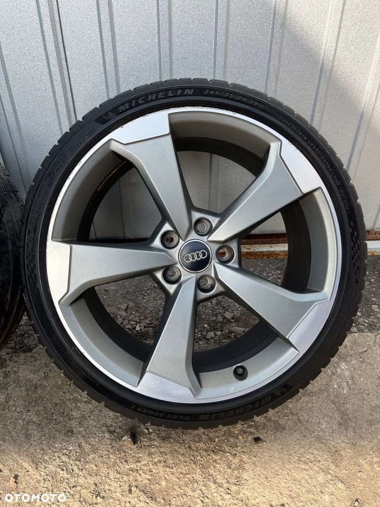 FELGI 5X112 19 8W0601025 CG AUDI SPORT ROTOR ALUFELGI 245/35 19 MIECHELIN PILOT SPORT 5 * - 4