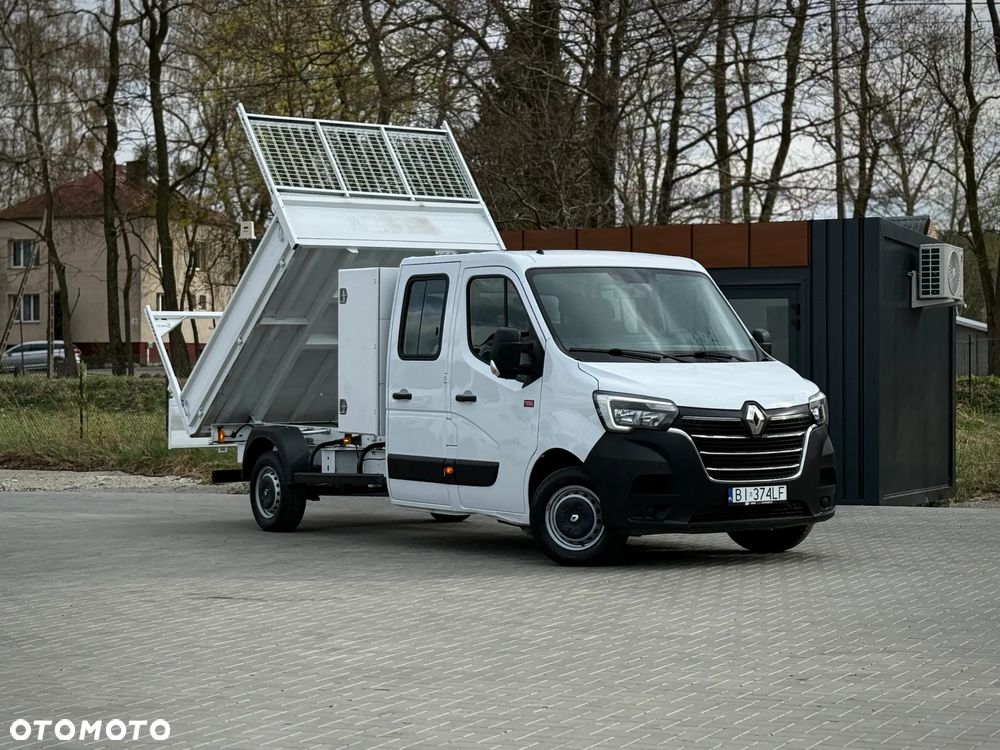Renault Master 2.3 DCI 145KM / Wywrotka JPM / Doka Brygadówka 6-osób / 2020 ROK PRODUKCJI / 181.484KM PRZEBIEG / HAK / ZAREJESTROWANA W PL - 1