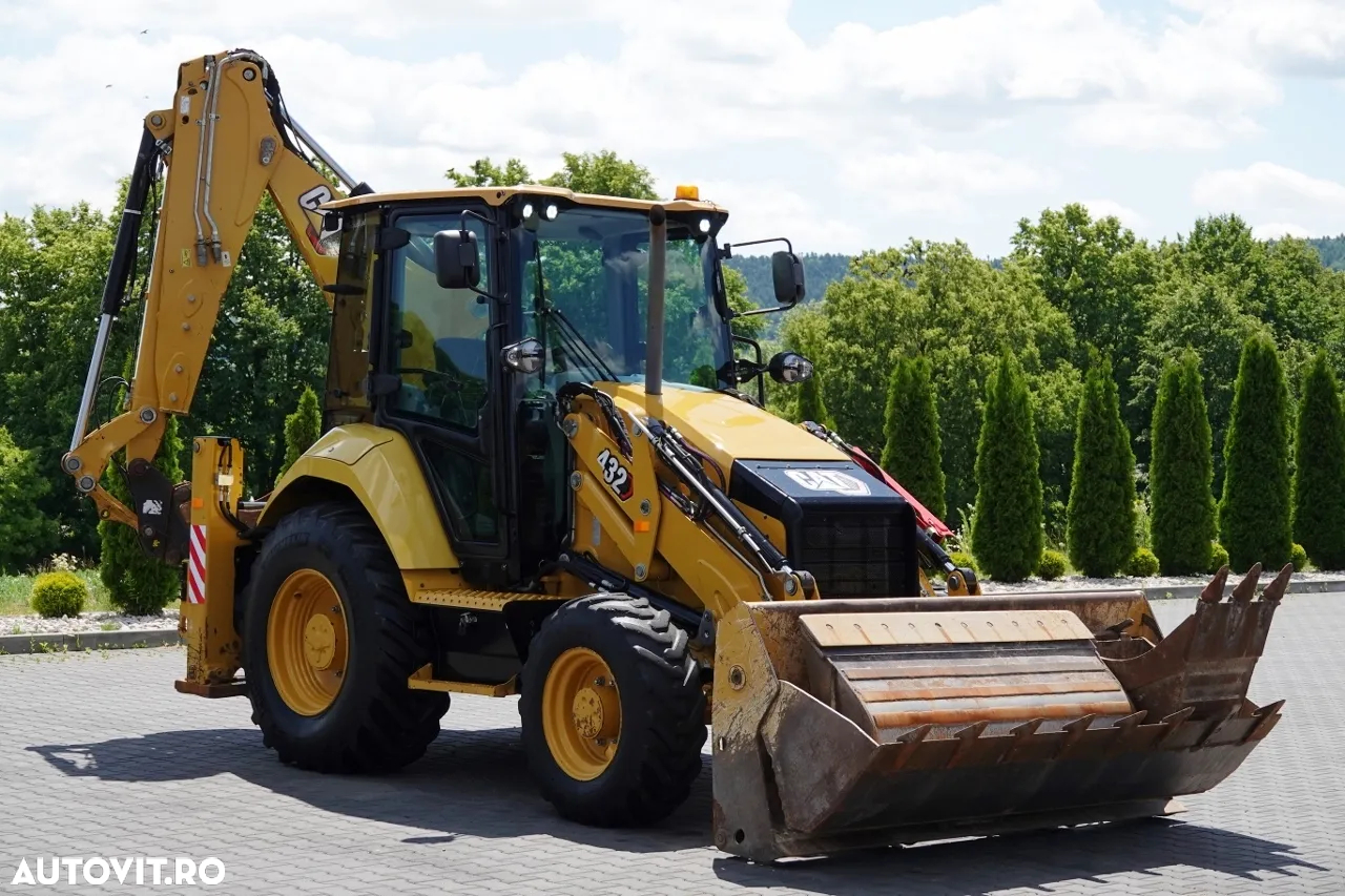 Cat 432 F / BULDOEXCAVATOR / 2020 / JOSTICK / 1.700 LUNI / SET CUPĂ - 10
