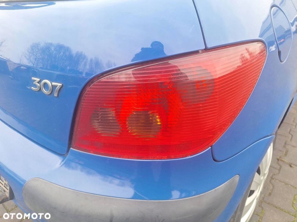 KOMPLETNY TYŁ KLAPA + LAMPY PEUGEOT 307 I EGJB 00-07r - 6