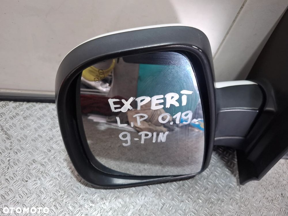Lusterko lewy przód 9-PIN Peugeot Expert 2019 rok nr 98087022XT - 3