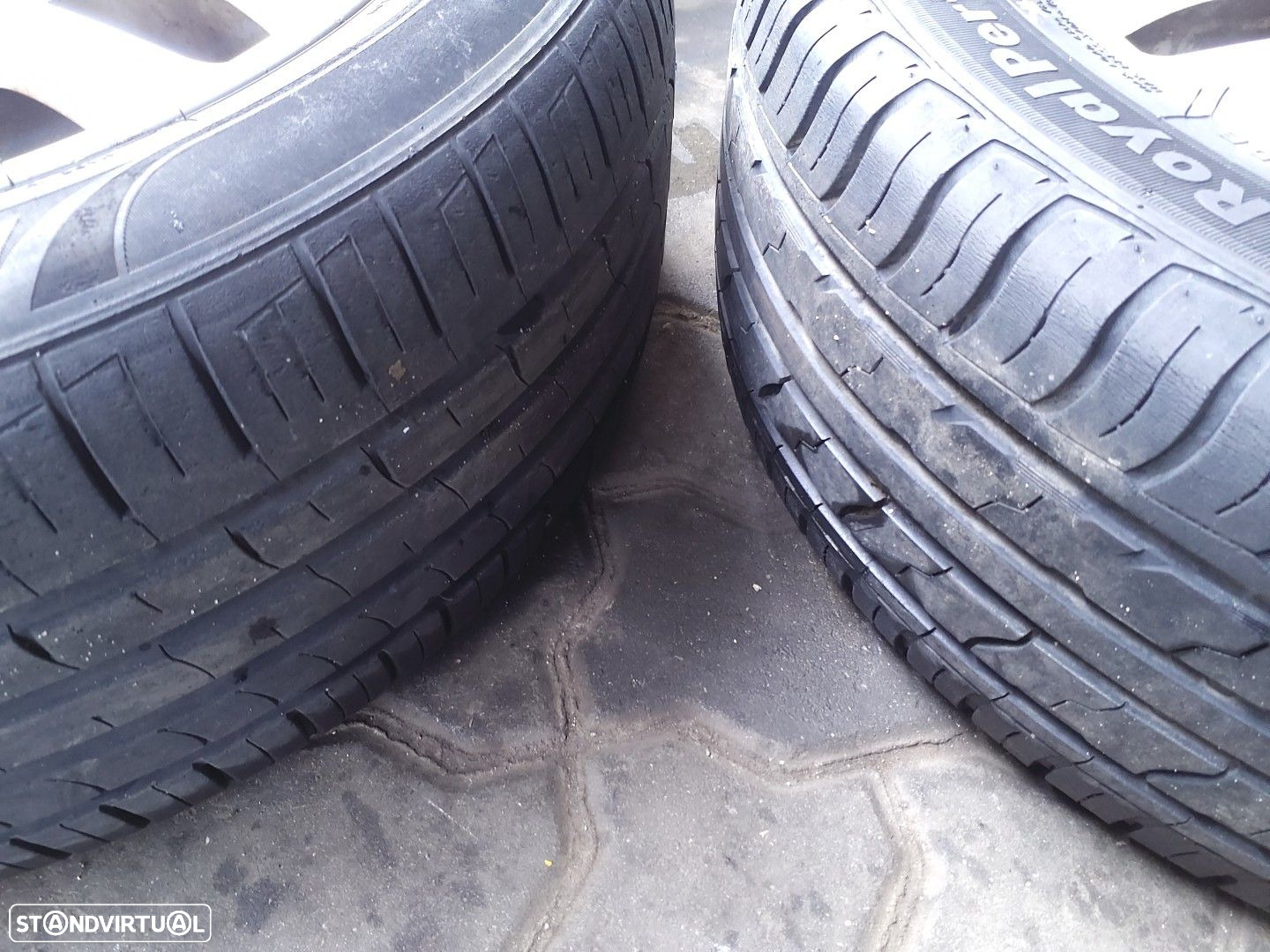 Jantes MG ZR R16 com pneus 205/50 furação 4x100 - 7