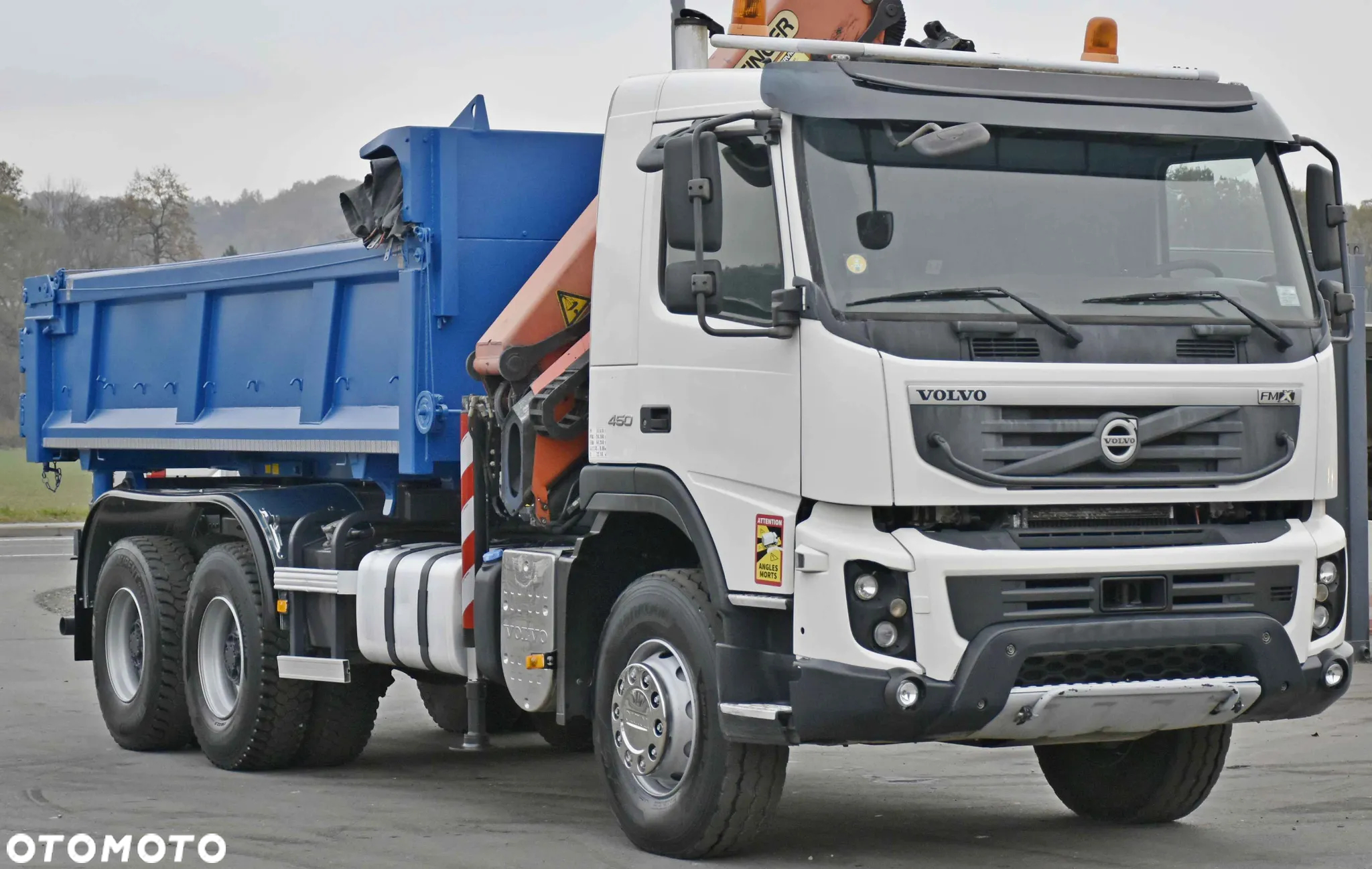 Volvo FMX 450 * WYWROTKA 5,10 m + PK 14002 - EH B + PILOT / 6x4 - 4