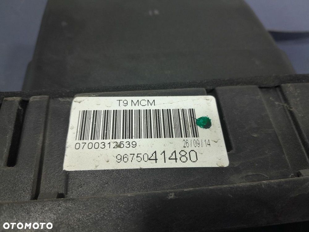 PEUGEOT 308 II T9 DŹWIGNIA LEWAREK ZMIANY BIEGÓW MANUAL 9675041480 - 5