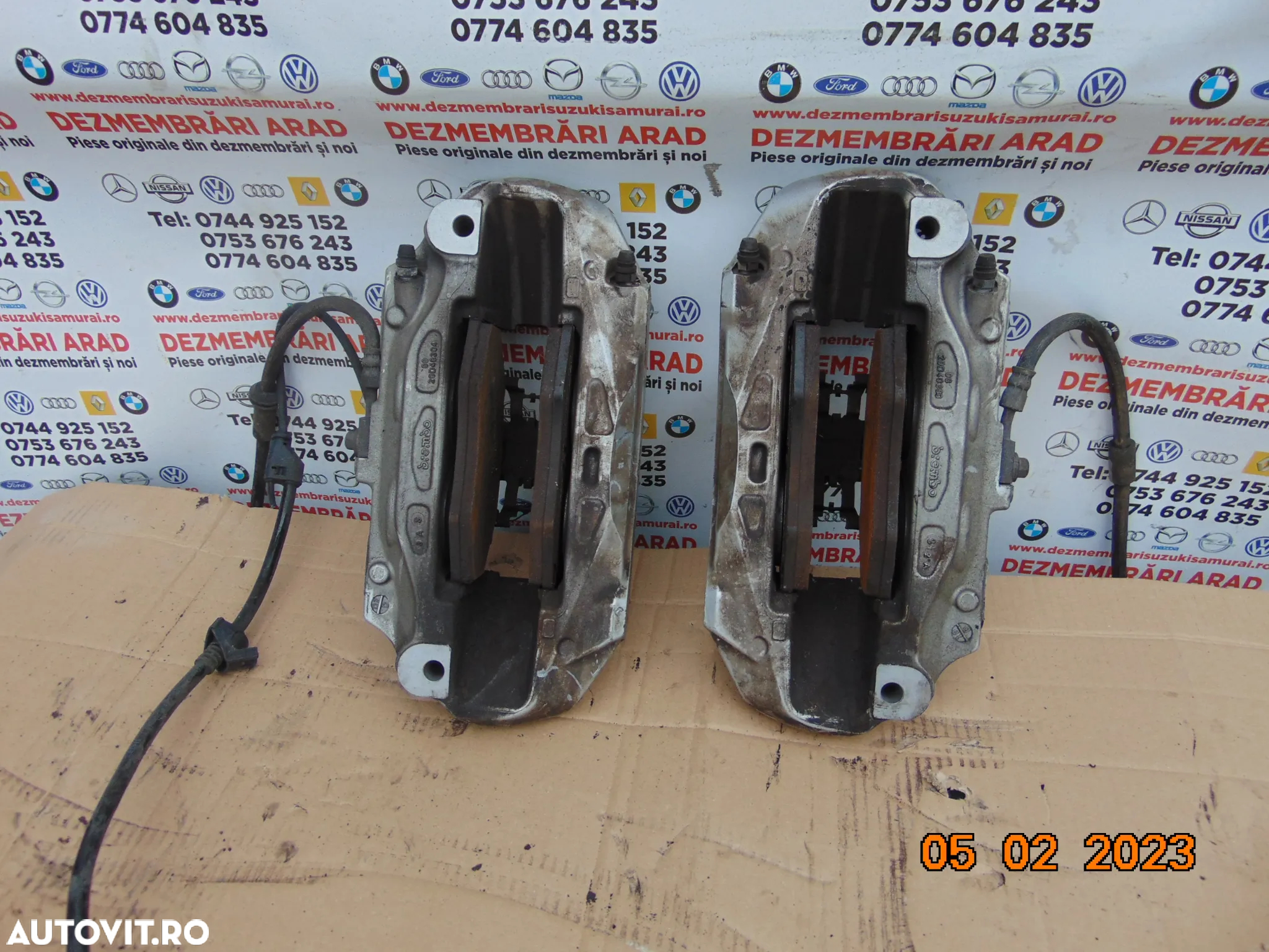 Etrieri fata Mercedes GLB X247 GLA AMG Brembo etrier fata stanga dreapta amg w177 w247 cla w118 - 3