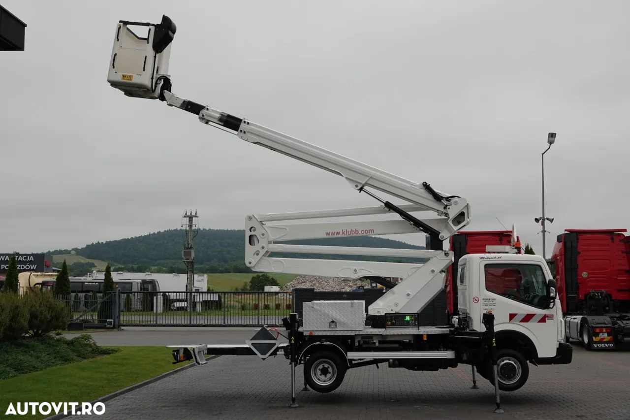 Renault MAXITY 130,35 / 20 METRI LIFT / KLUBB VAT-66-NLX COS / COS 2 PERSOANE - 250 KG / DUPA CONTRACTUL DE SERVICE - 5