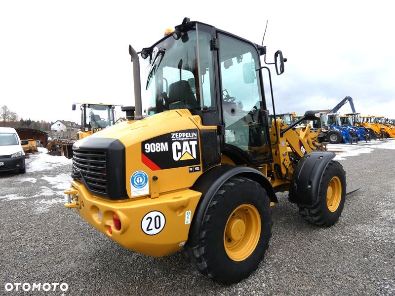 Caterpillar CAT 908M Z Niemiec / 3.372mtg po serwisie / Super Stan / - 6
