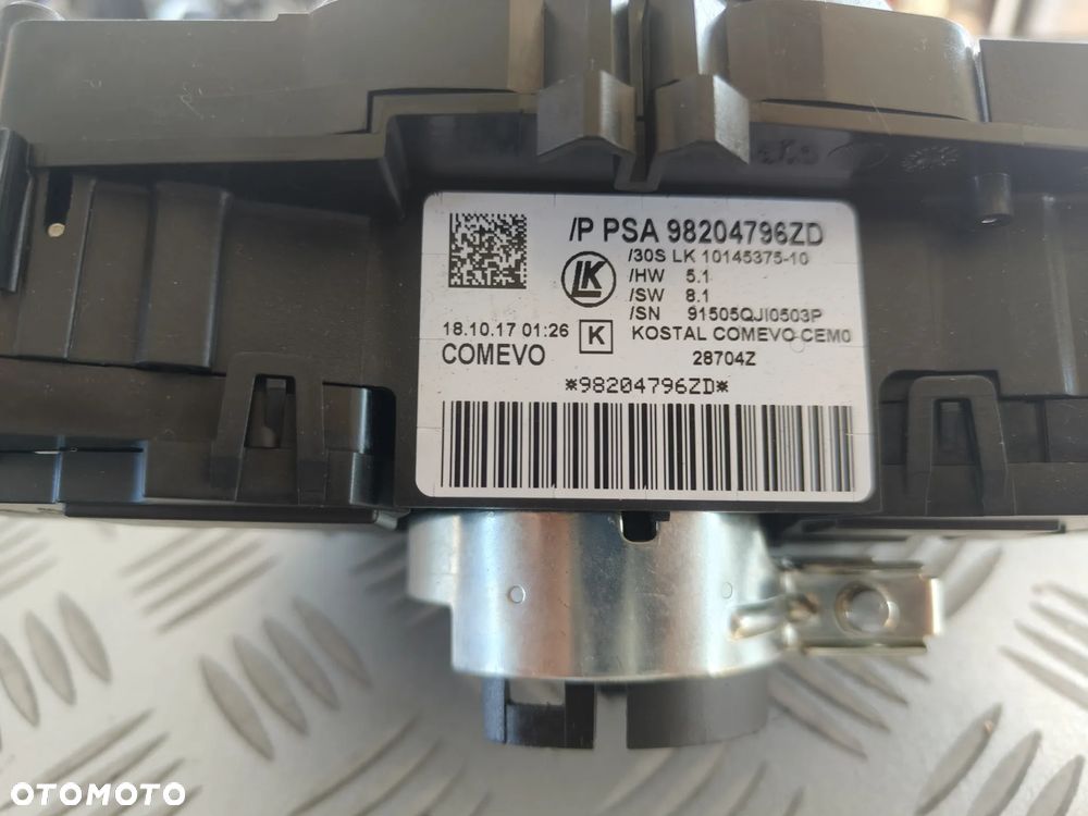 Citroen C3 Aircross 98204796ZD przełacznik zespolony tasma - 4