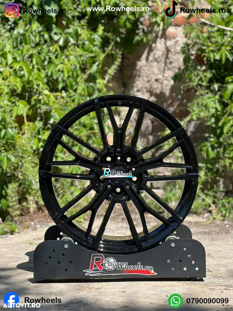 Jante BMW19 R19 BMW F01 F02 F10 F12 F13 E60 E90 F30 F31 E90 E91 Seria 5 seria7 Roti bmw E/F Model M Roti cu anvelope vara sau iarna 245/275 - 6