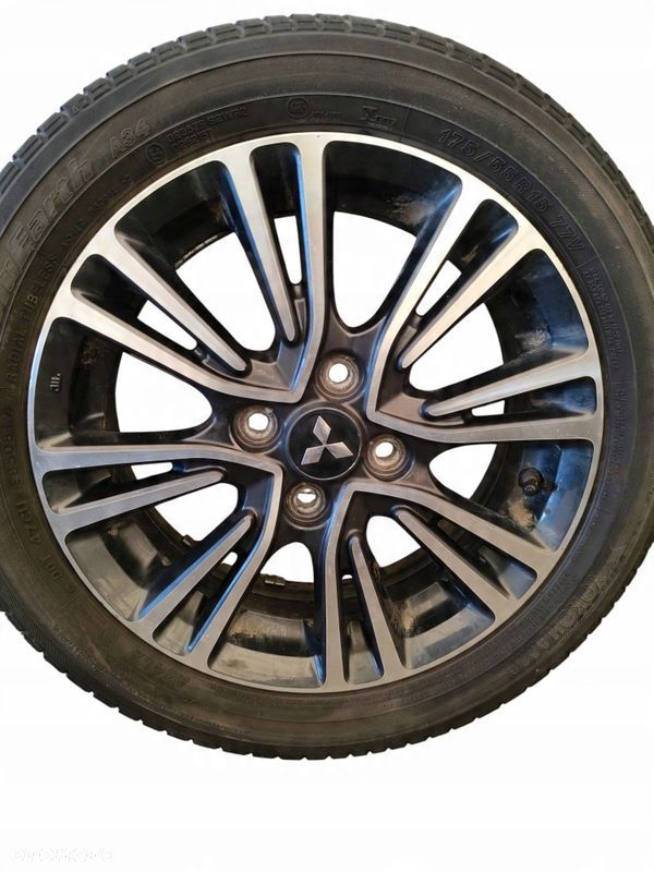 4X FELGI Z OPONAMI LATO MITSUBISHI SPACE STAR II LIFT 15'' 5J ET46 4X100 - 4
