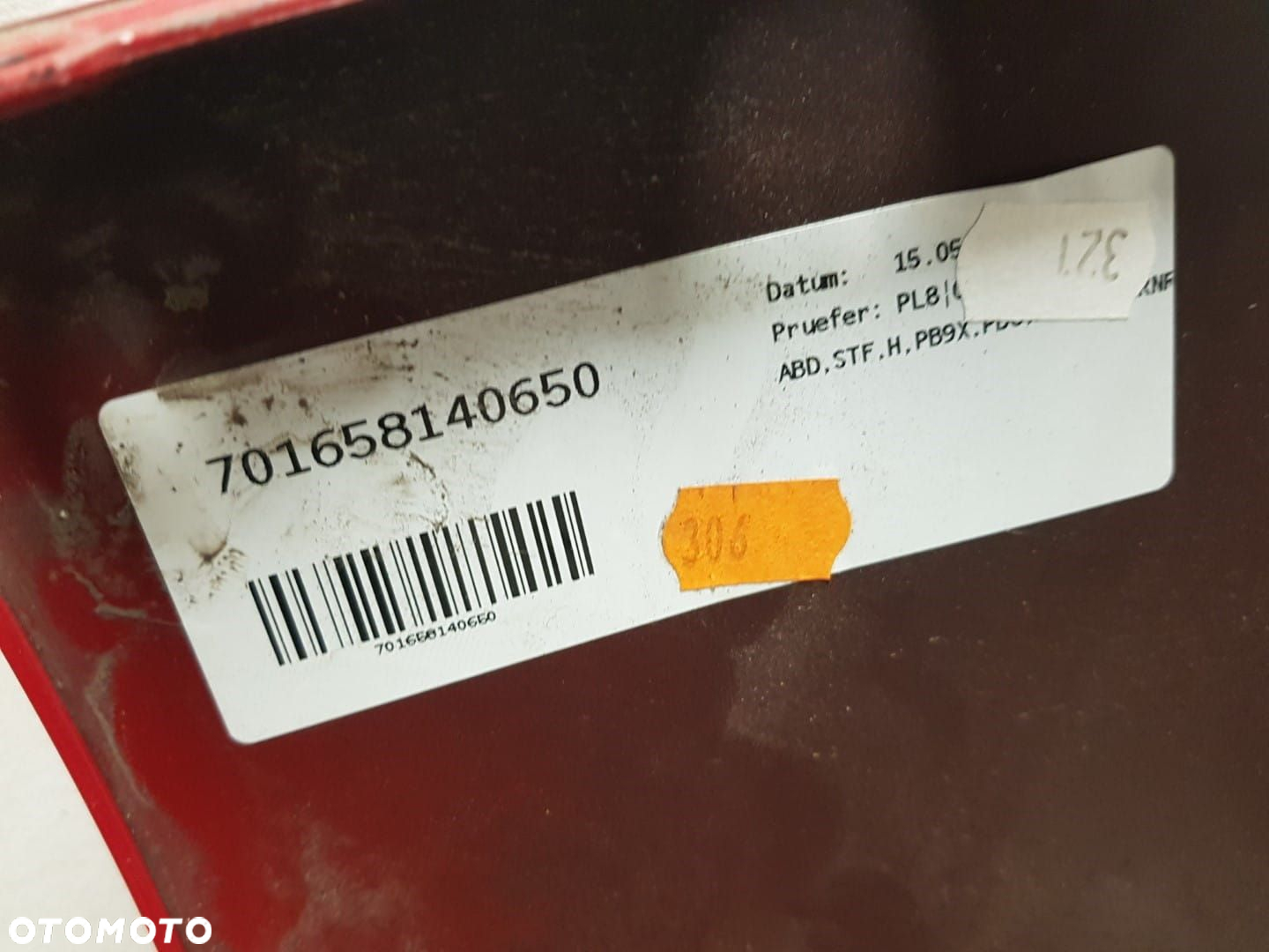 ŁADNY ZDERZAK TYLNY VW PASSAT B9 R-LINE VARIANT KOMBI 6xPDC 3J0 3J0807421 - 8