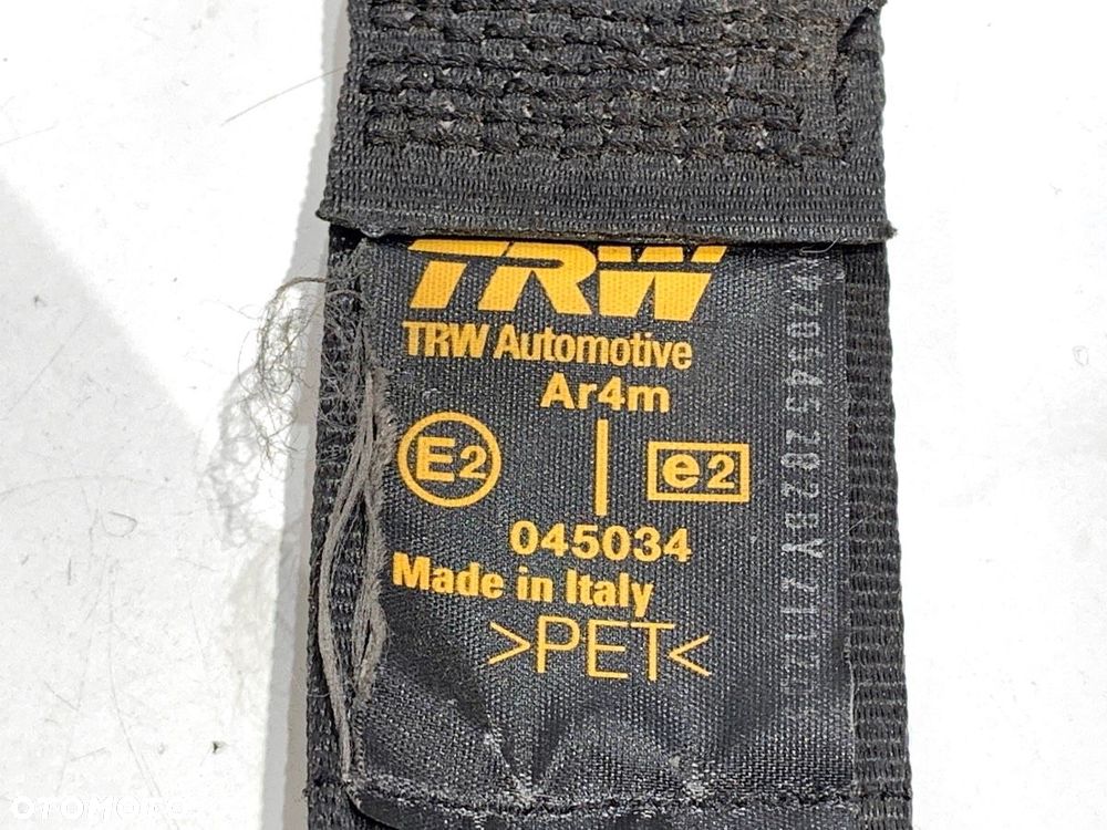 PAS BEZPIECZEŃSTWA PRAWY PRZÓD  LIGIER XTOO (LXT) 2005 - 2012 0.5 4 kW [5 KM] olej napędowy 2005 - 5