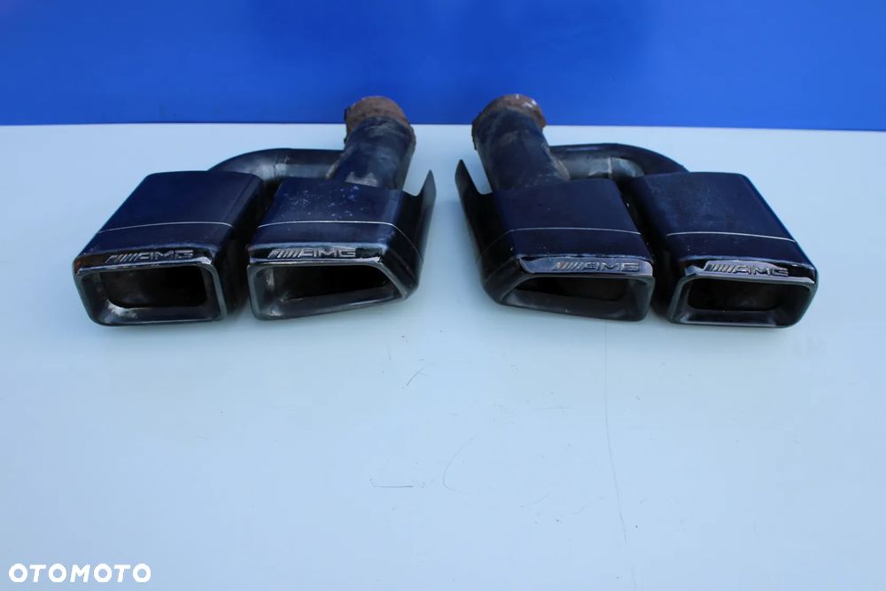 2x Końcówka końcówki wydechu AMG OE Mercedes CL W216 C216 Lift - 5