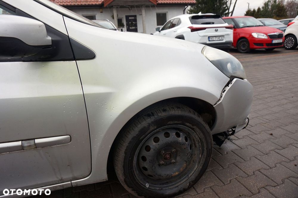 MASKA ZDERZAK BŁOTNIKI LAMPY CLIO III PH2 LIFT TED69  RENAULT 2009-2012 SREBRNY PRZÓD KOMPLETNY - 22