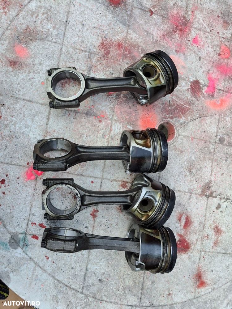 Pistoane piston cu biela complet Vw,Skoda ,Audi motor 2.0 tdi CBAB - 3